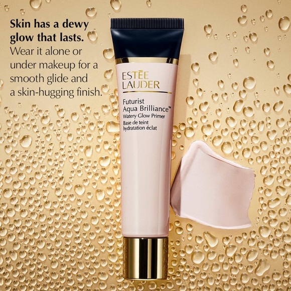 $12❤️‍🔥 Estée Lauder Futurist Aqua Brilliance Watery Glow Primer 🪞 NEW - Picture 6 of 10